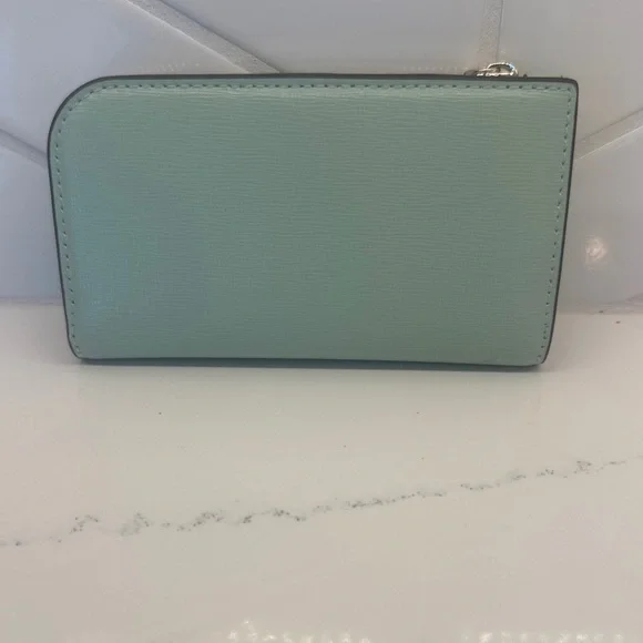 Kate Spade Mint Green Card Holder - Picture 3 of 9